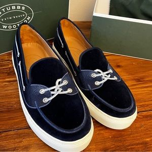 Stubbs & Wootton men’s size 10 Jetty navy blue Sneaker